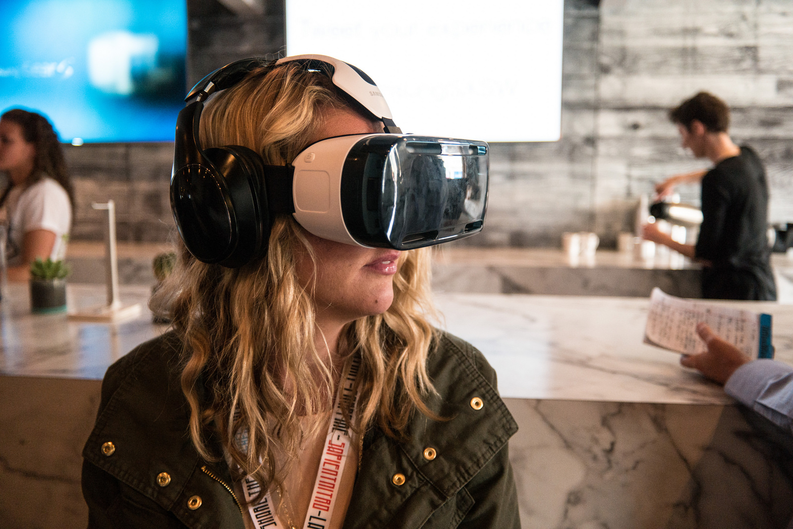 Virtual Reality. Photo Credit: Nan Palermo